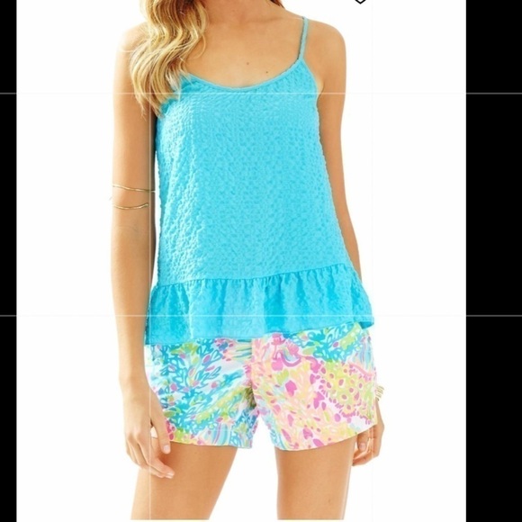 Lilly Pulitzer Coral Tank Top - Picture 4 of 15